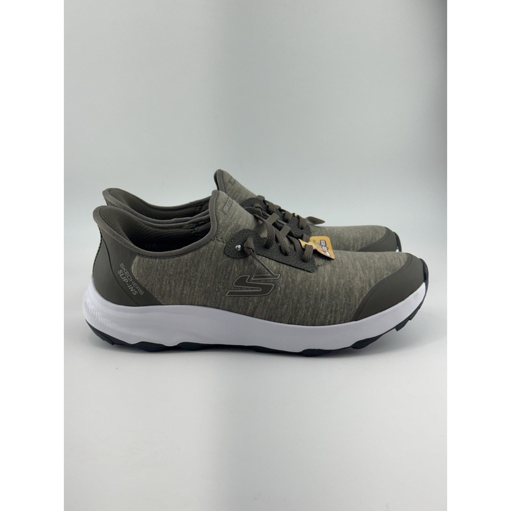 Skechers Slip-Ins Ridge Oak Dark Taupe Women's Sneakers-Size 9.5 SN 180235